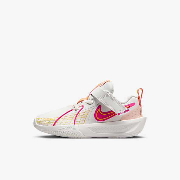 White nike with colorful bottom hotsell